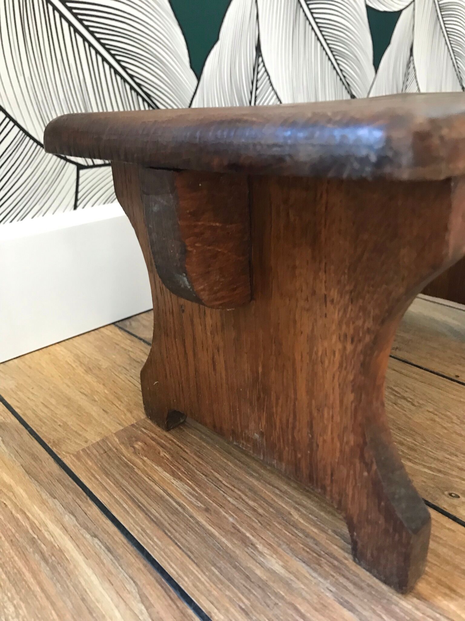 Wooden stool