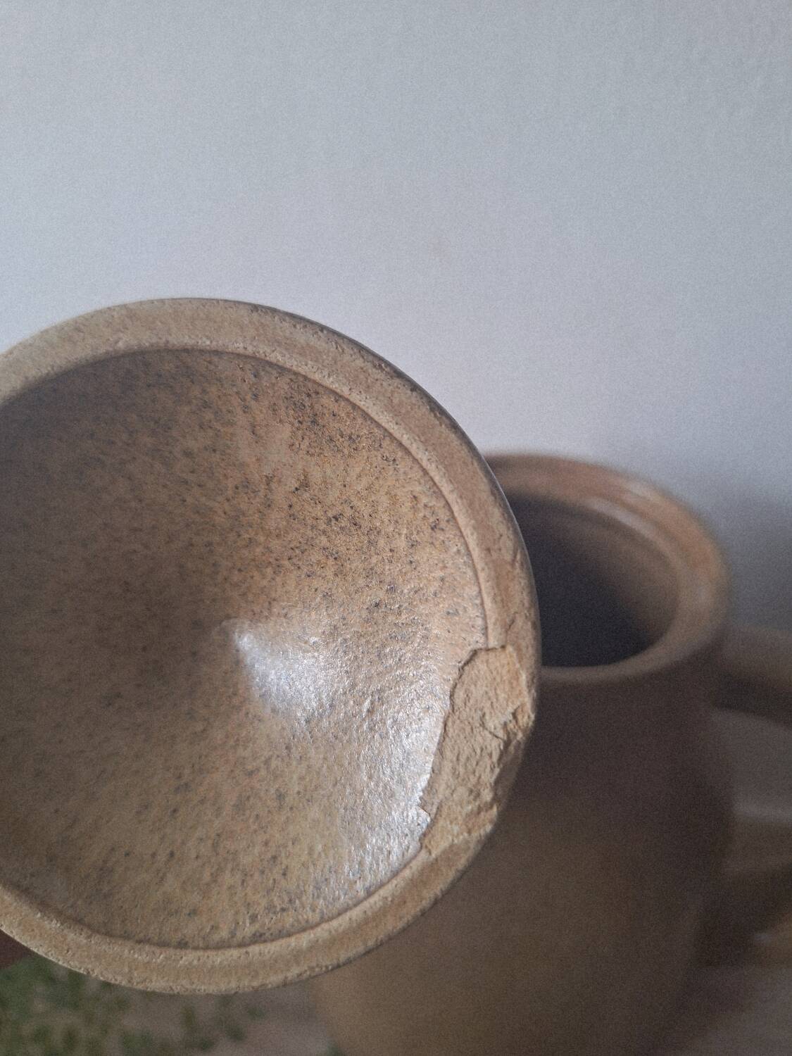 Stoneware teapot