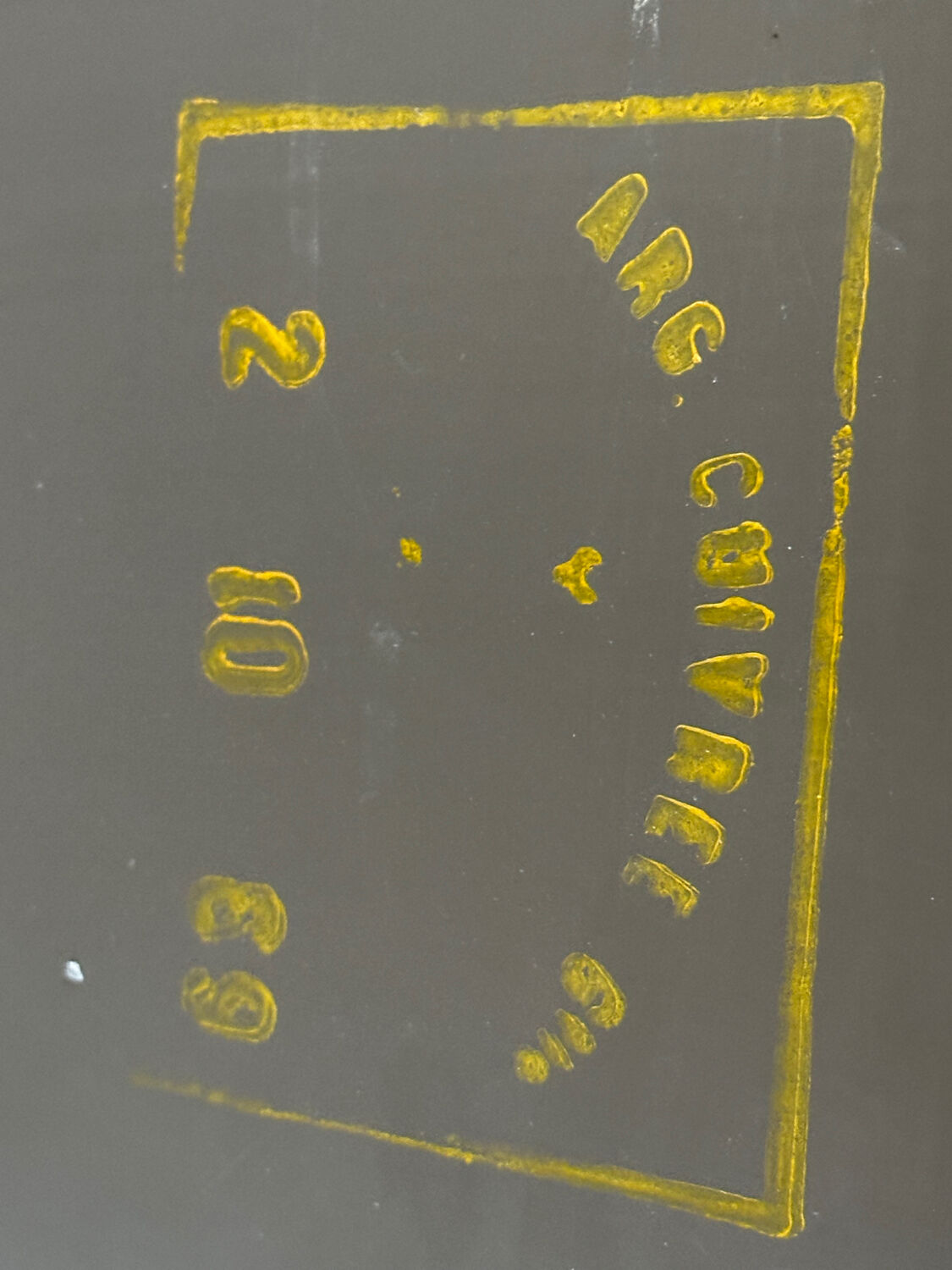 Bevelled Copper Vintage Mirror 60 / 90