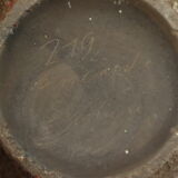 Very Rare Blue Ceramano Incrusta Vase 219 Hans Welling Design Fat Lava