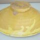 Dish, old omelette turn, nineteenth, glazed terracotta, south of the France