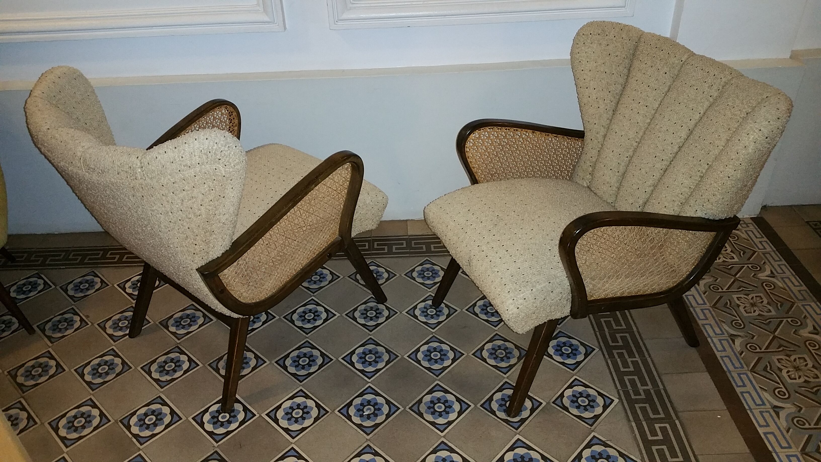 50s wing chair chair