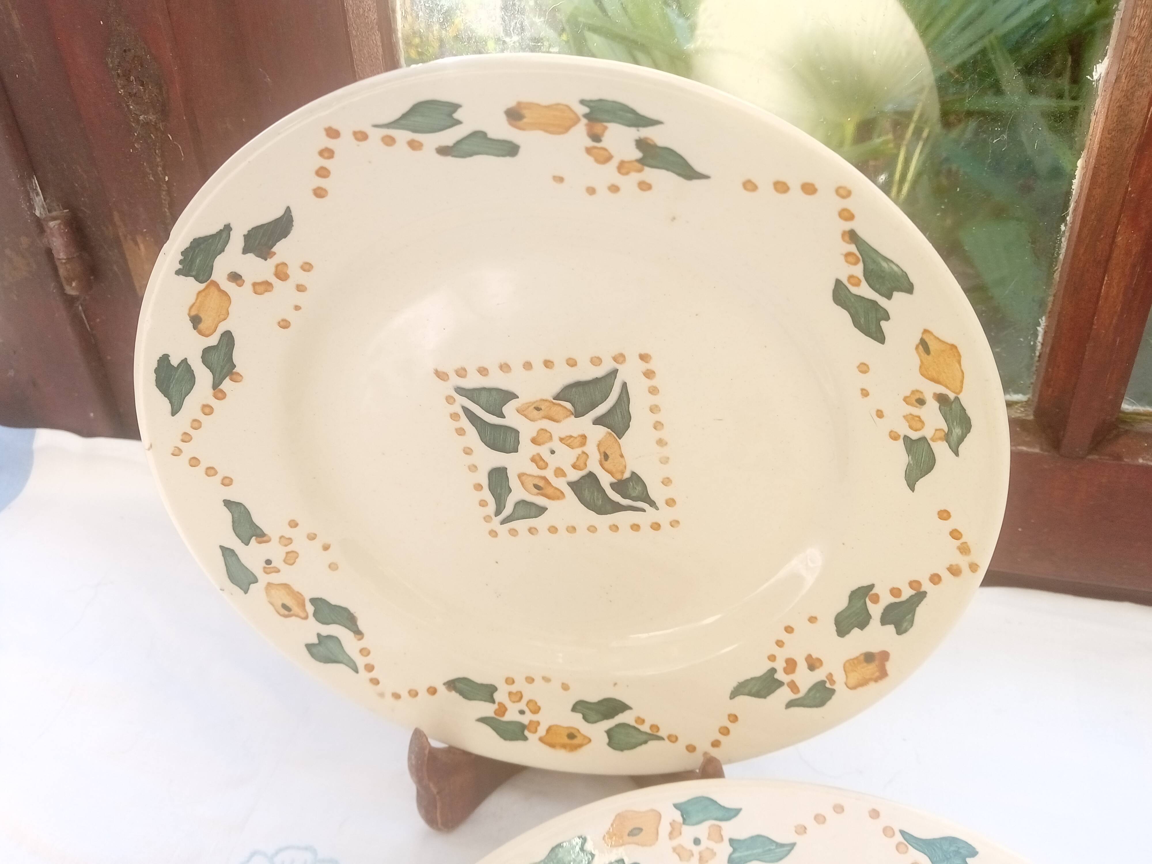 5 Terre de Fer flat plates