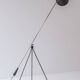 Early ‘Magneto’ floor lamp by H. Fillekes for Artiforte, The Netherlands 1954.