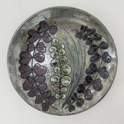 Assiette murale en céramique Rusha Handarbeit, années 1970, Allemagne