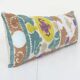 Vintage embroidered cushion cover 76x28 cm