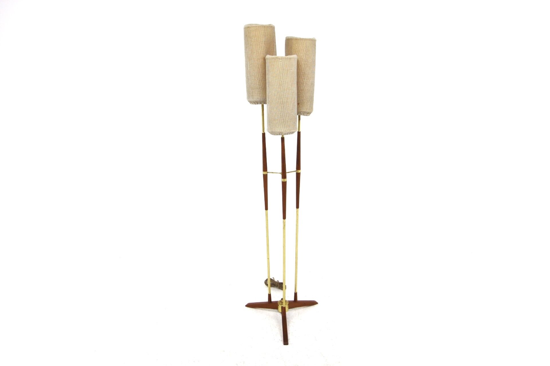 Scandinavian teak floor lamp, Sweden, 1960