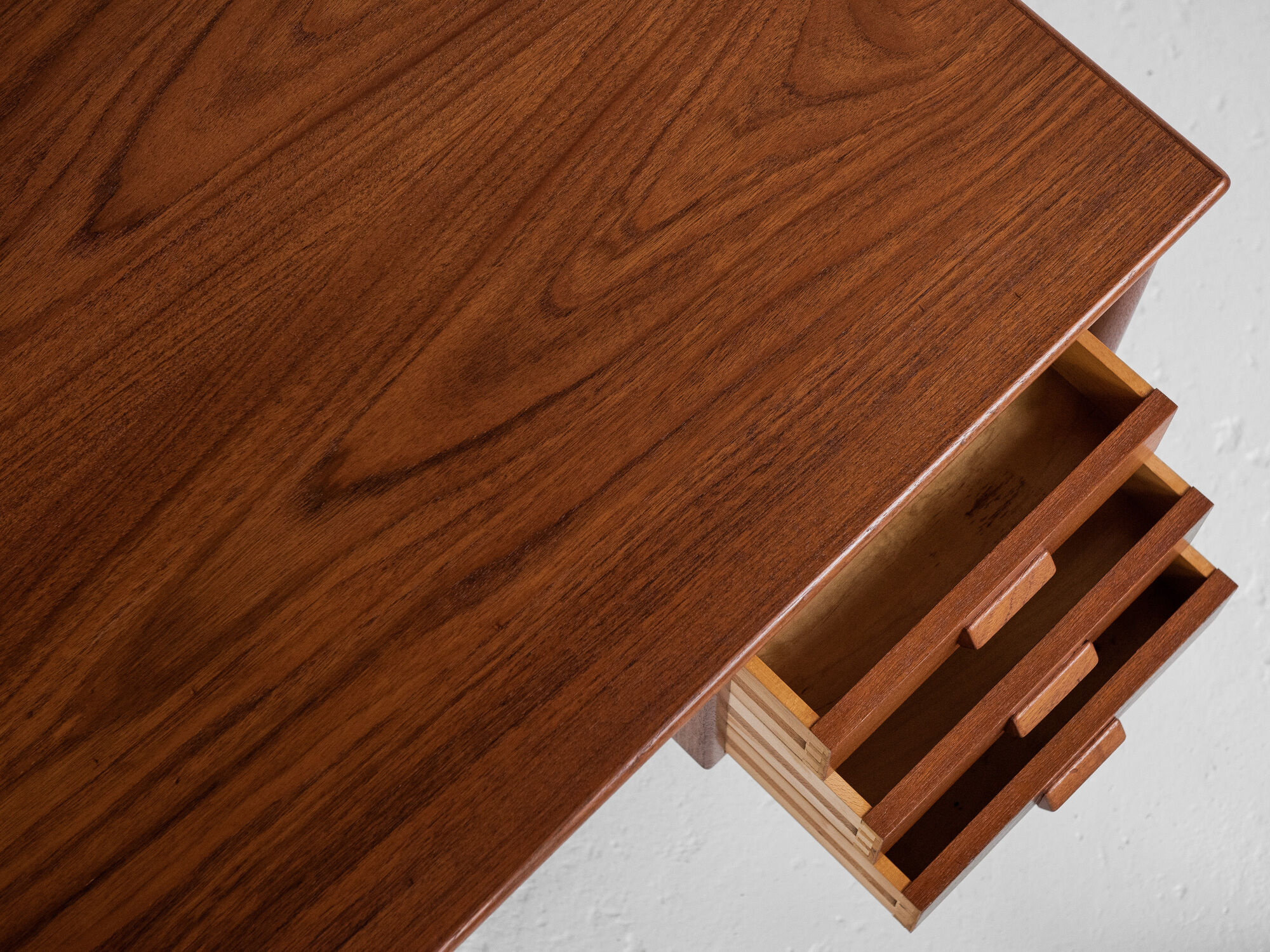 Danish desk in teak by Børge Mogensen for Søborg 1960s