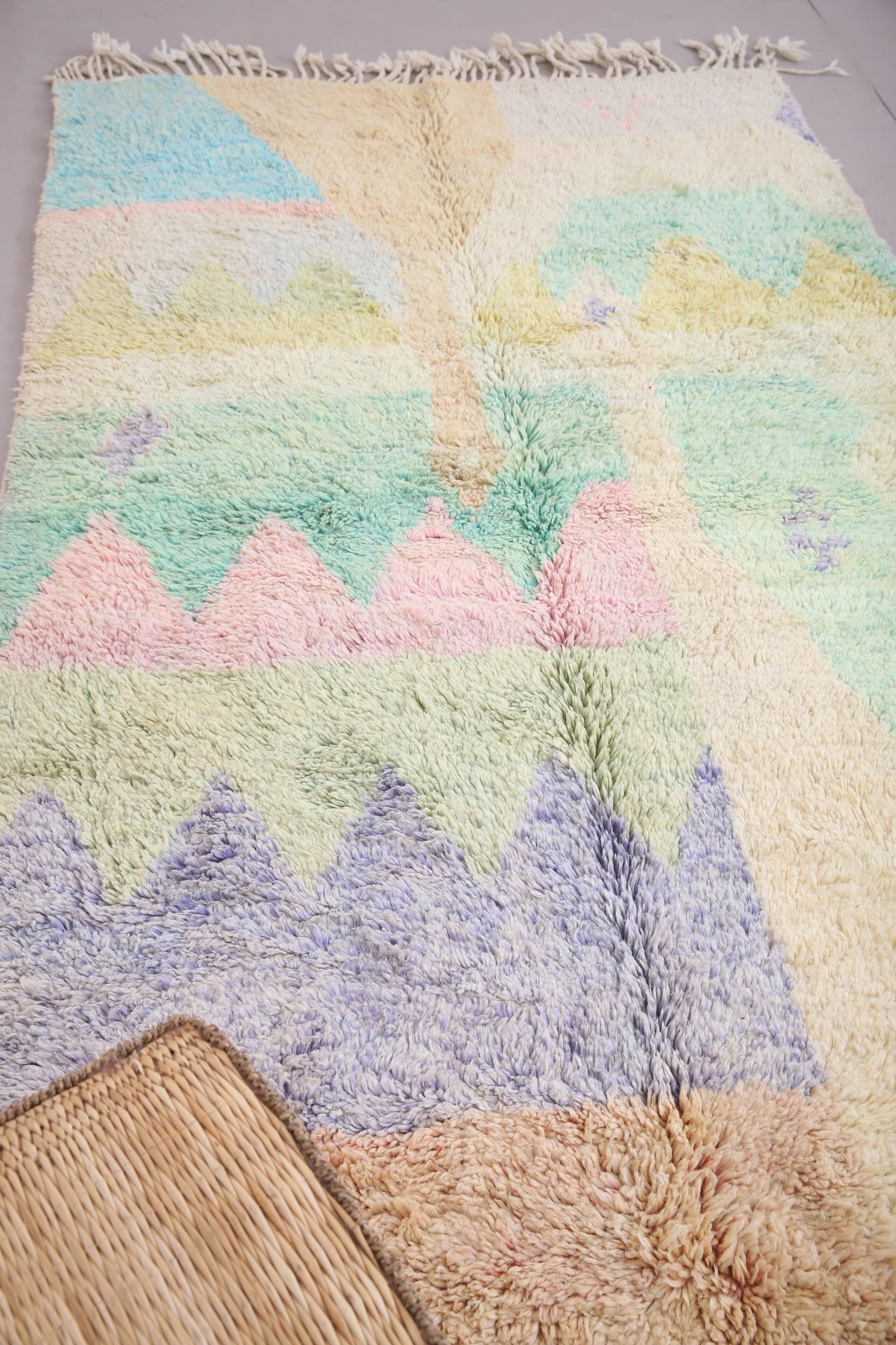 Vintage Boujaad Rug 157 x 270 - Vintage moroccan rug - Berber Wool Rug