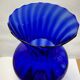 Ancient cobalt blue vase