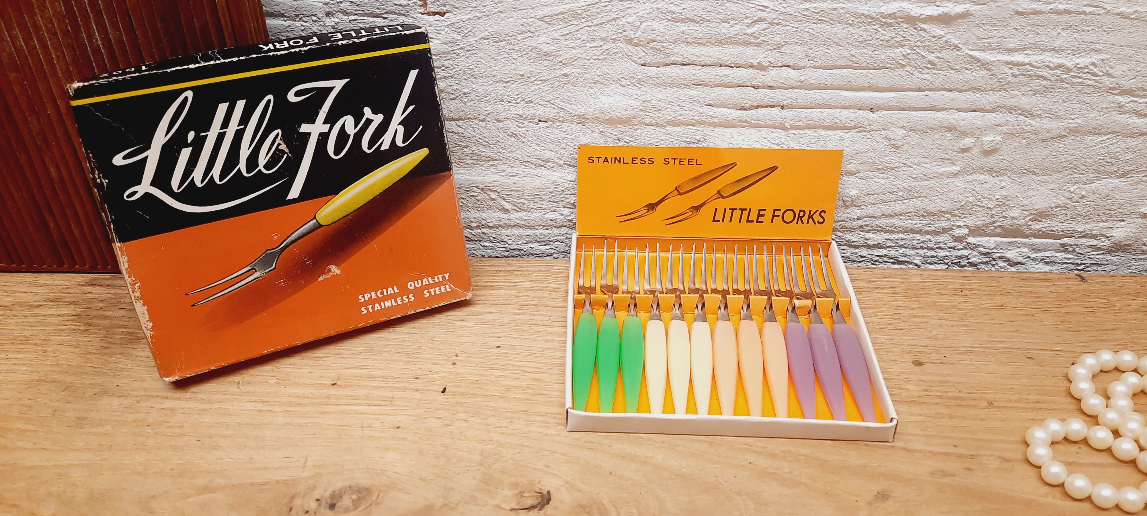 Cocktail 12 forks set