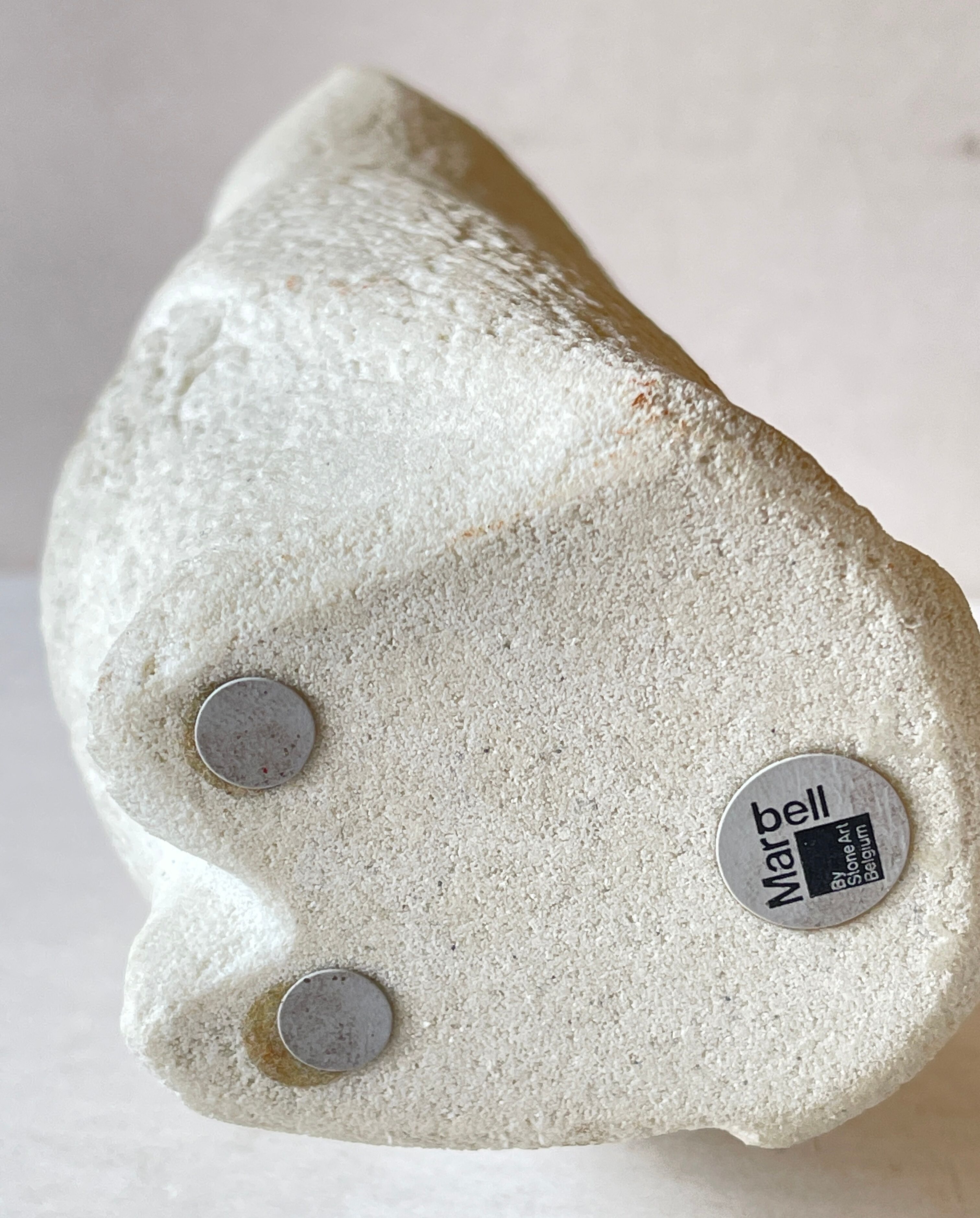 Stone owl Marbell Art year 70 , paper press
