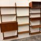 Meuble mural scandinave vintage en teck par Poul Cadovius pour Royal System