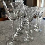 Verres cristal baccarat arcade - eau et vin