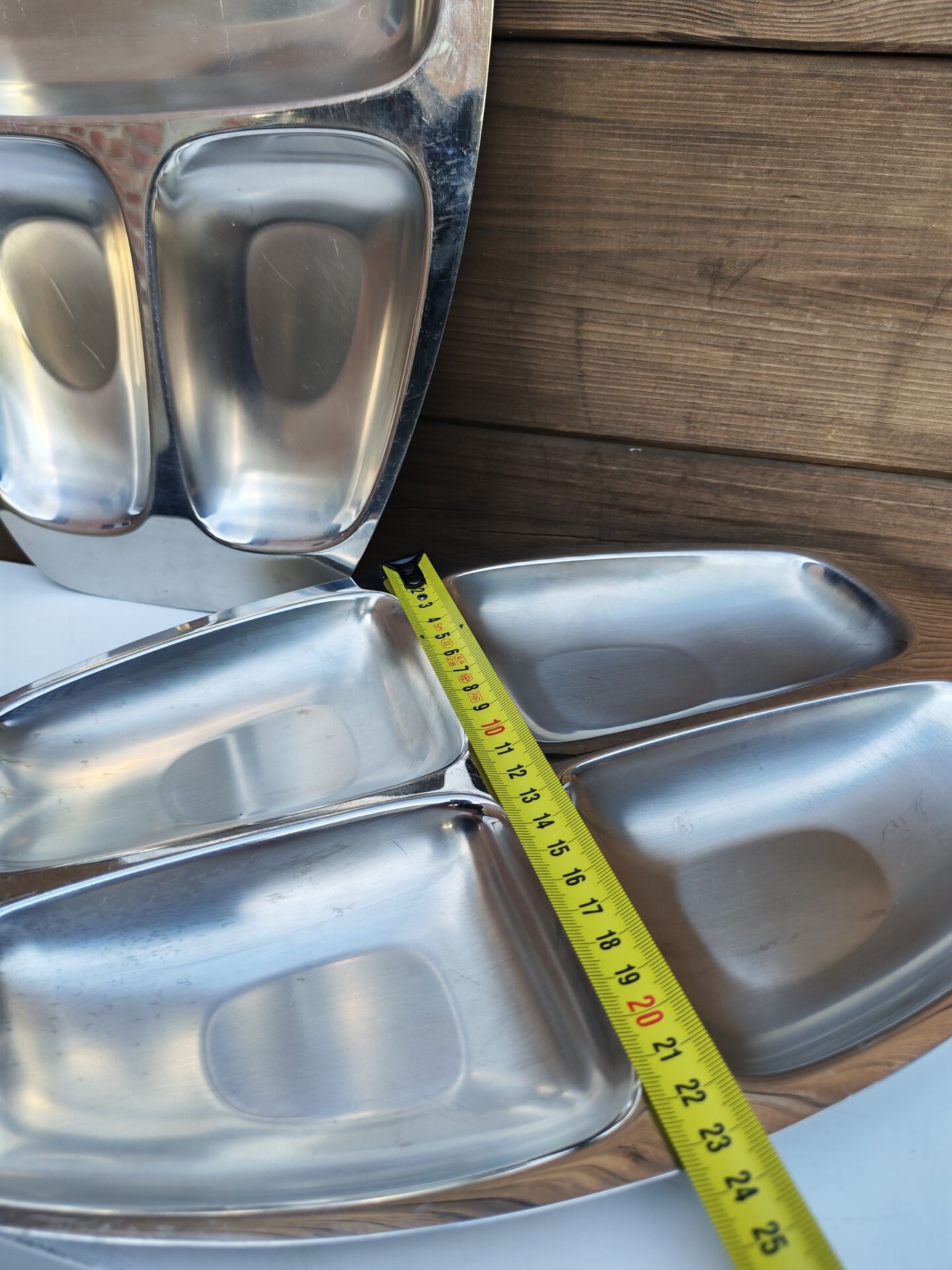 2 plateaux Alessi