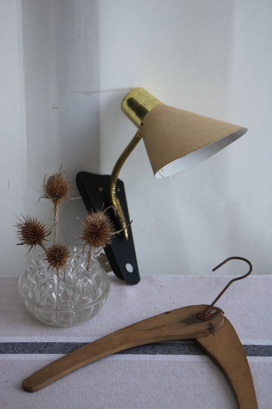 Old 50/60s wall lamp