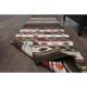 1970s Turkish Oushak Handmade Wool Cotton Brown Runner 65x243