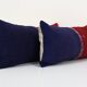 10" x 20" set of two oriental boho pillow kilim pillow cover chair pillow small oblong, set turkish