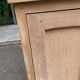 19th-century solid oak Parisian jam cabinet