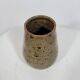 Vintage sandstone vase from La Borne