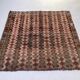 Tapis kilim turc vintage 180x182 cm laine kelim carré