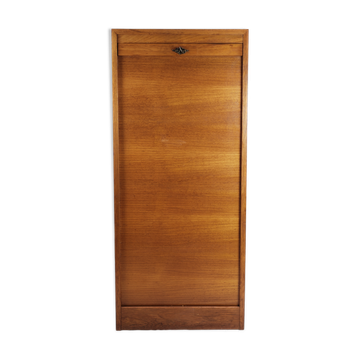 Armoire avec tiroirs coulissants en bois de teck des années 1960