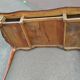 bureau plat ancien en marqueterie style louis xv