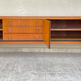 Scandinavian teak row