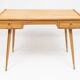 Mid-century walnut desk, Germany, 1950s,