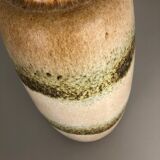 Large Pottery Fat Lava Multi-Color 284-47 Floor Vase Made by Scheurich, 1970s