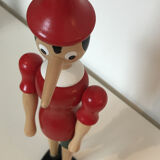 Wooden Pinocchio duo