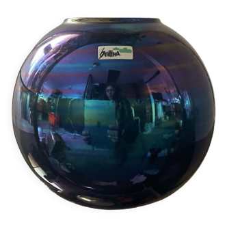 Vase boule Verceram vintage des années 60