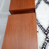 Pair of bedside tables by Marcel Gascoin 60