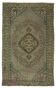 One-of-a-kind turkish handwoven vintage rug - rustic vintage charm 270x 164 cm