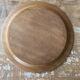 Assiette en bois