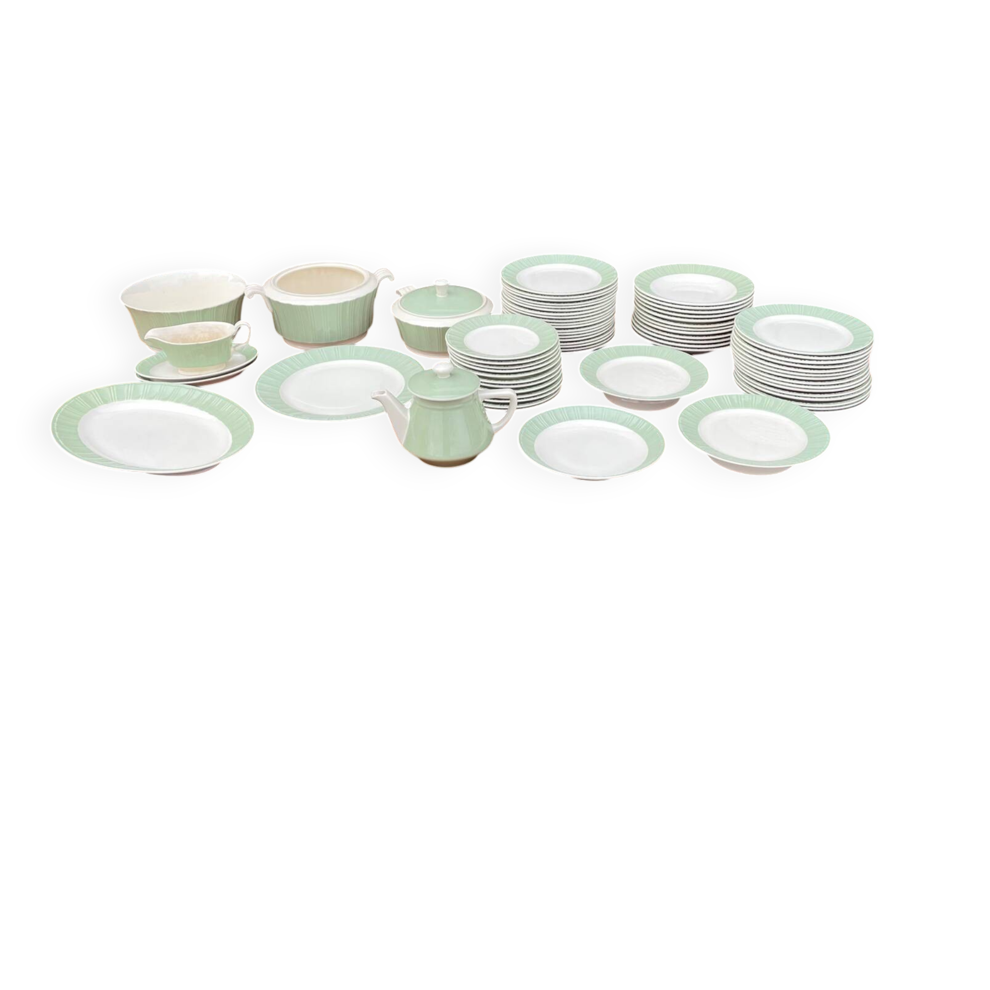 Vintage Villeroy and Boch service model Paris - 70 pieces