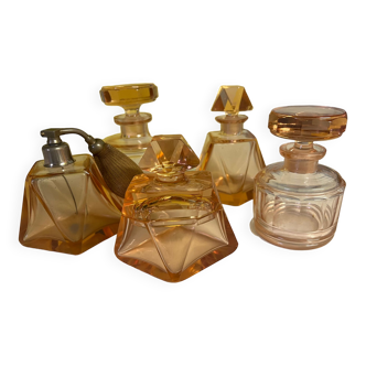 Set of toulette bottle