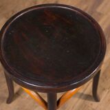 Baumann stool with label and stamp