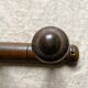 Vintage wall coat rack
