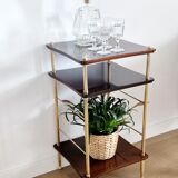 Vintage pedestal table 70s