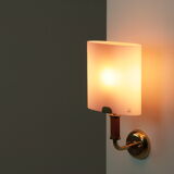 Pair of wall lamps Murano Vetri, Italy 1960s