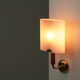 Pair of wall lamps Murano Vetri, Italy 1960s