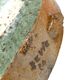 Pierre Devie, Mid-century modern green ceramic solifleur vase, France 1980