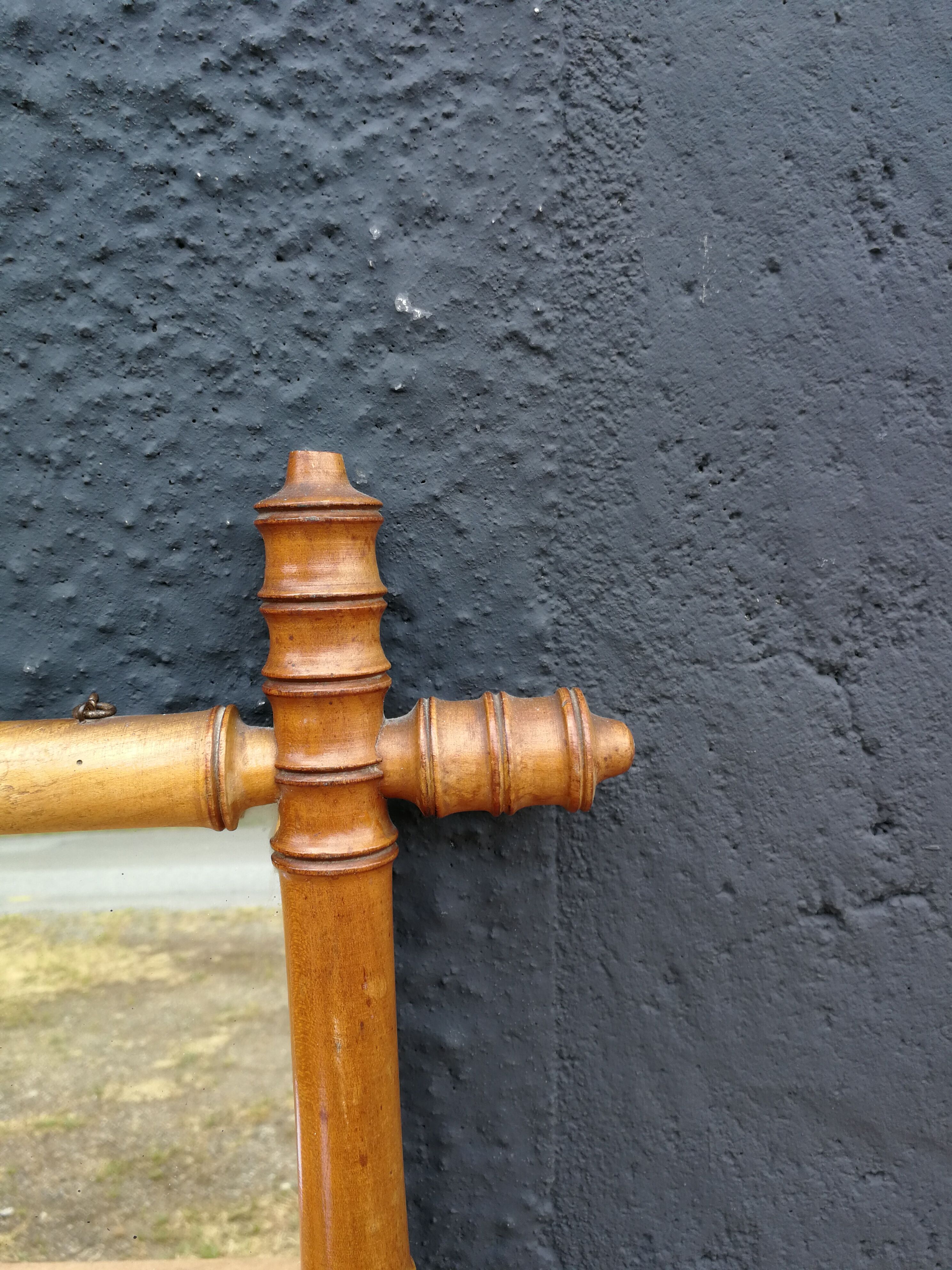 Mirror wood imitation bamboo