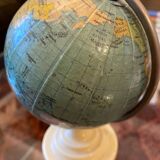 Vintage earth globe