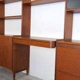 Grand bureau style scandinave en teck