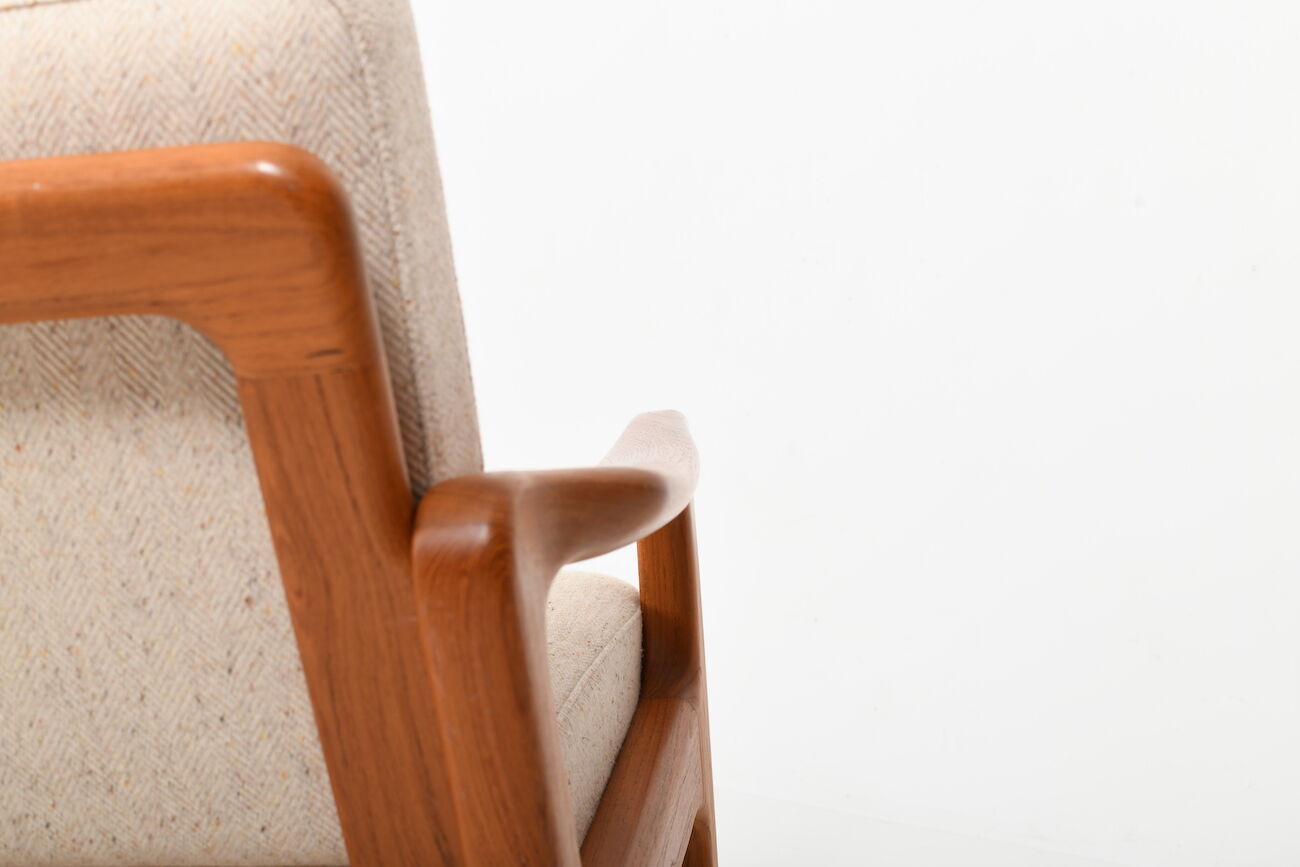 Danish teak 3-seater loungesofa / daybed by Jens-Juul Christensen