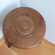 Turned wood tripod stool