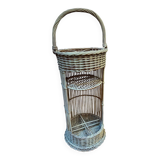 Wicker bottle holder