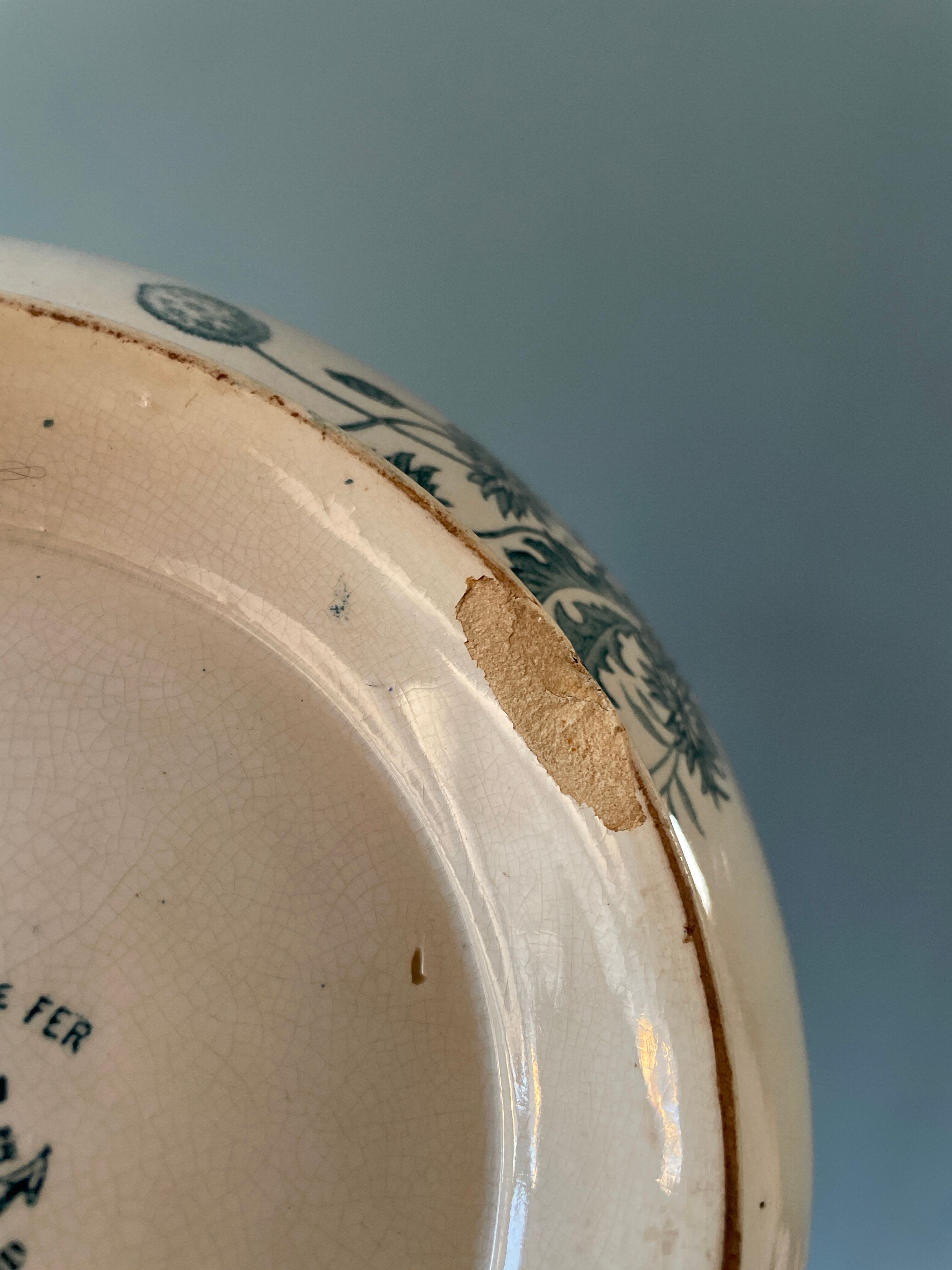 Iron Earth Salad Bowl XIXth